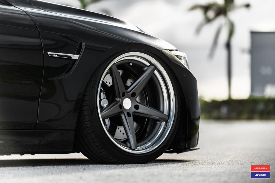 Детали экстерьера BMW M4 Convertible on Vossen Wheels (VWS-3) 2018 года  (фото 10 из 17)